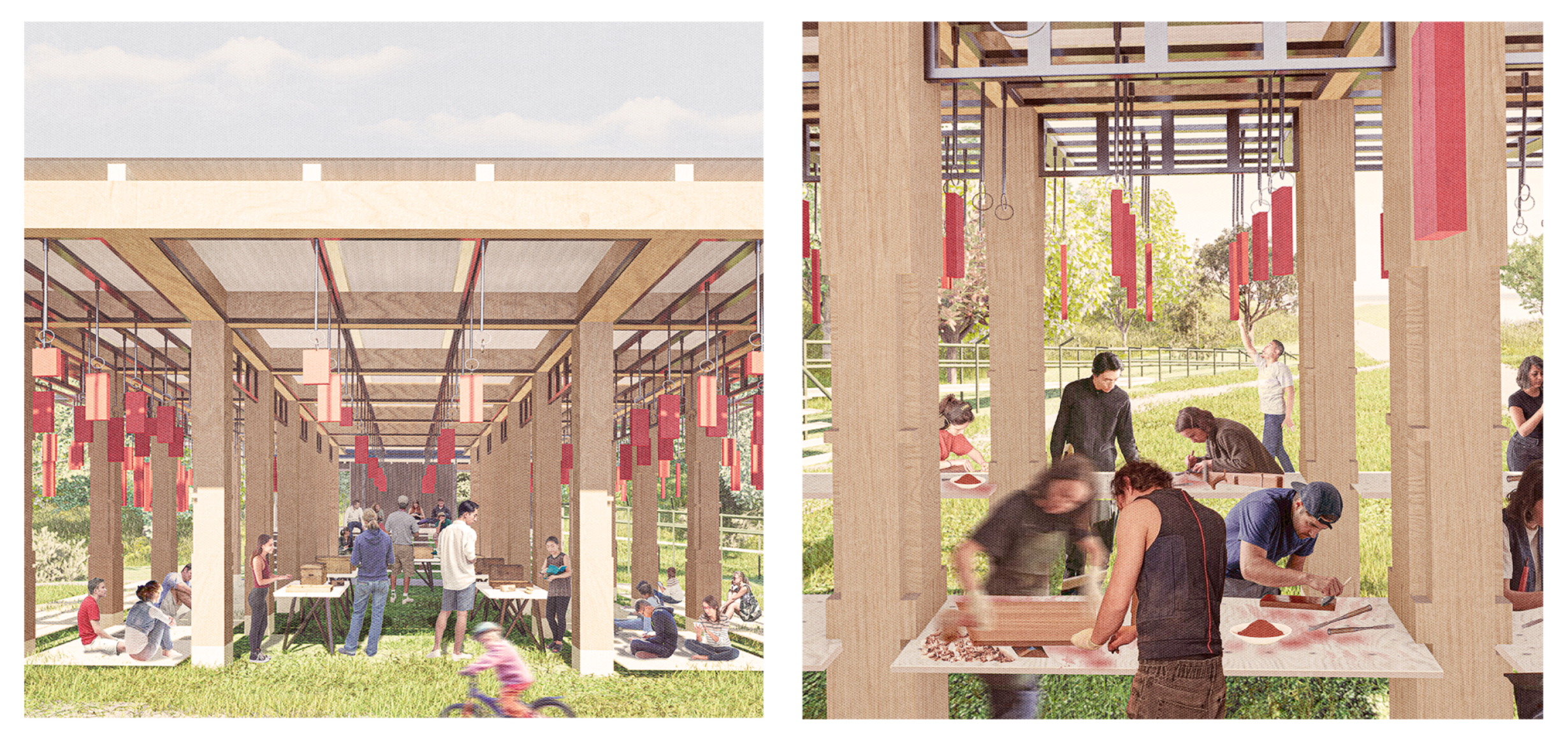2 renders 1